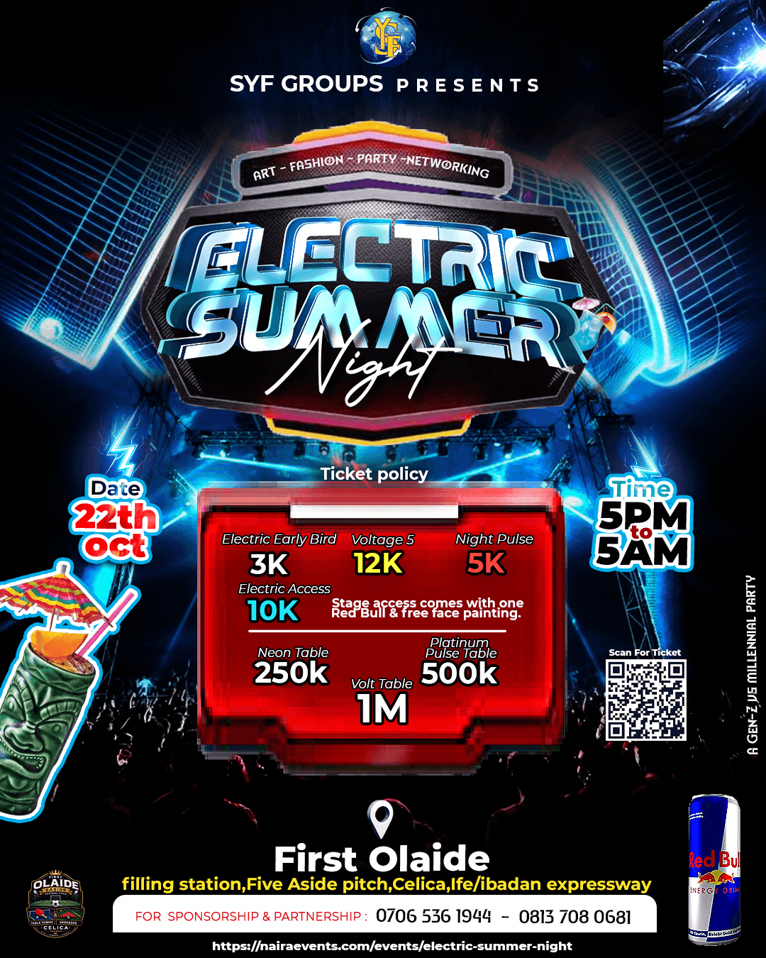 Electric Summer Night cover