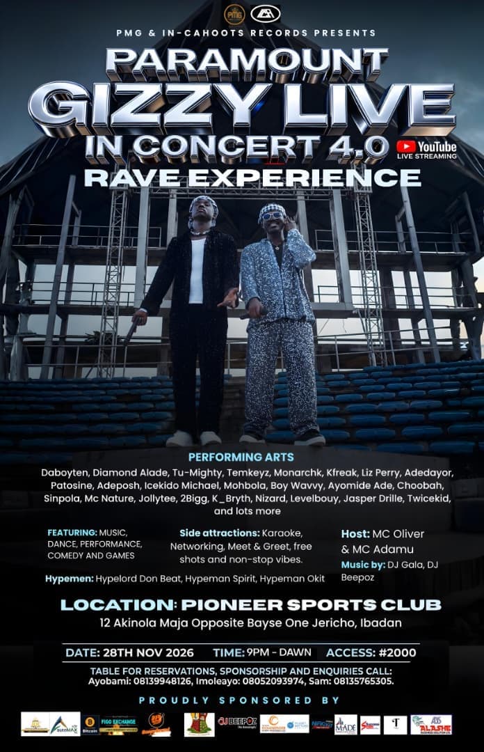 STAND UP WITH PARAMOUNT GIZZY LIVE IN CONCERT cover